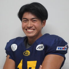 アメリカンフットボール ユニフォーム 明治大学　グリフィンズ ◼️イラスト ・Player：加藤 大明 ・Team：明治大学